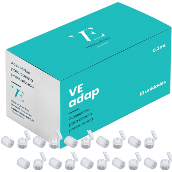 Transferidor Pressurizada 3ml com Tampa Cx 10un- VariEstética