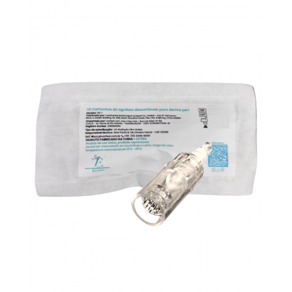 Cartucho Microagulhamento 12 agulhas 1 Unidade - VariEstética
