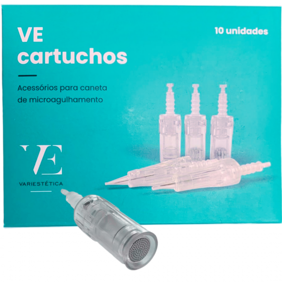 Cartucho Microagulhamento Nano Agulhas Caixa 10un - VariEstética