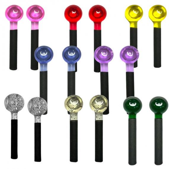 Par Ice Globes Cromaterapia E Massagem Facial e Corporal + Rack