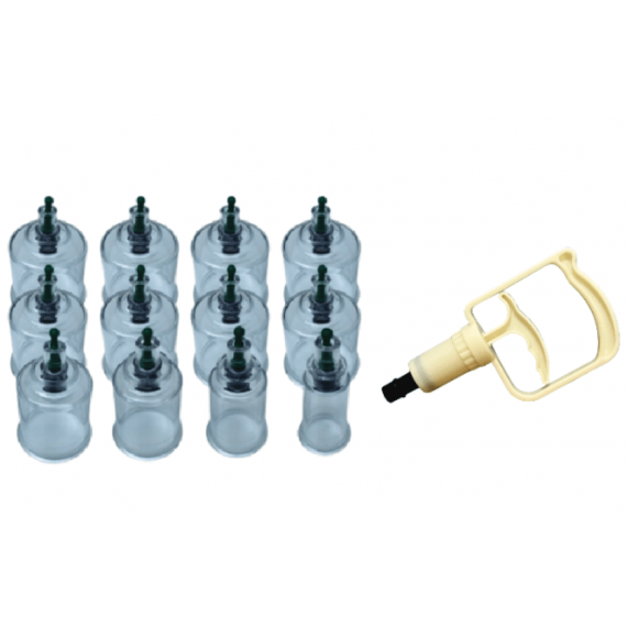 Kit Ventosa 12 Copos Policarbonato Blister - Roloplastic