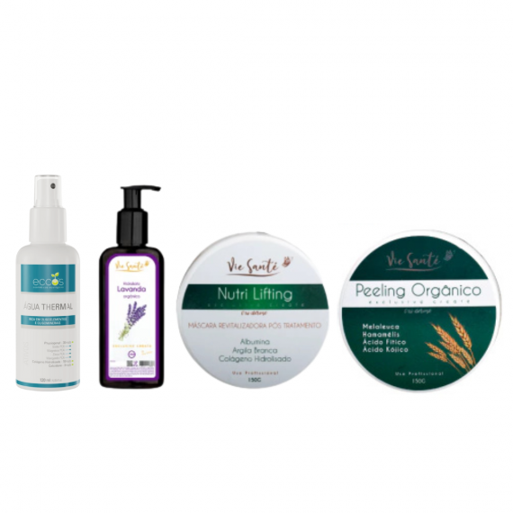 Kit Peeling Orgânico 100% Natural para o Controle do Melasma