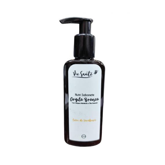 Nutri Sabonete de Argila Branca 120ml Clareador Natural - Vie Santé