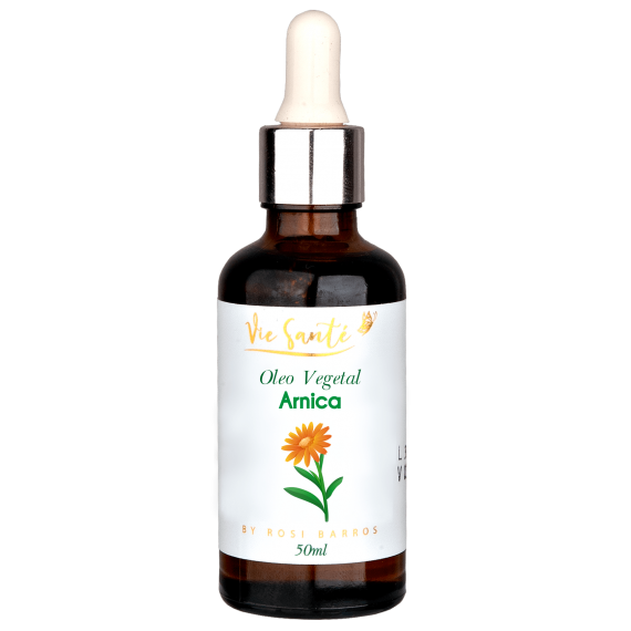 Óleo 100% Vegetal Arnica 50ml Corporal e Capilar - Vie Santé