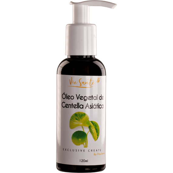 Óleo 100% Vegetal Centella Asiática 120ml Corporal - Vie Santé