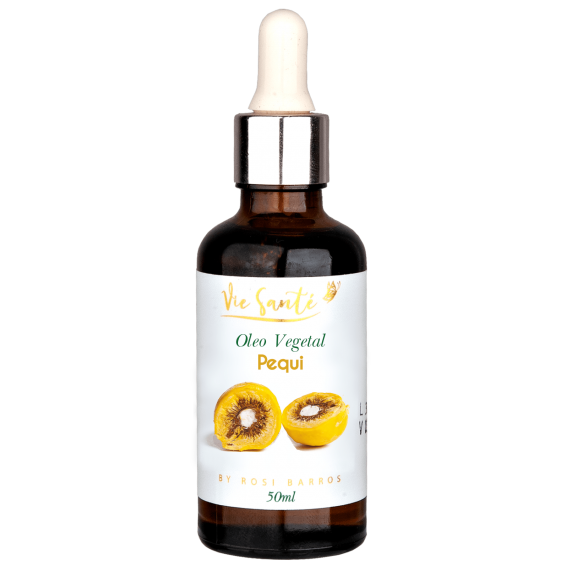 Óleo 100% Vegetal Pequi 50ml  Capilar E Corporal - Vie Santé