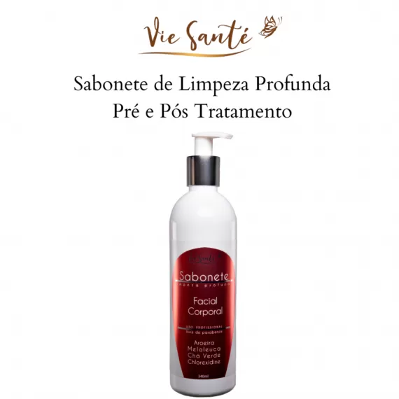 Sabonete De Limpeza Profunda Facial E Corporal - Vie Santé