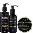 kit Bioestimulador Anti Queda Shampoo Máscara e Tônico - Vie Santé